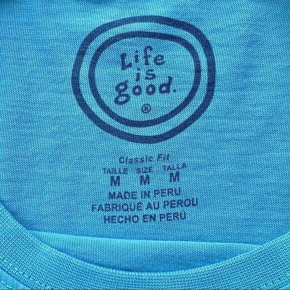 Life is Good Anchor T-Shirt - Size Medium - Do What You Like, Like What You Do - Picture 5 of 6